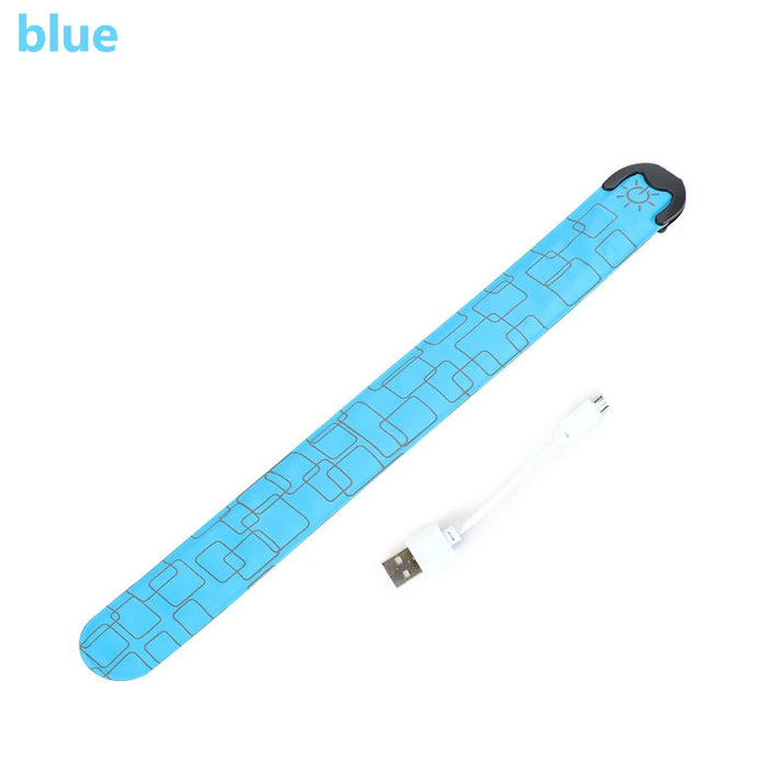 Night Running Armband LED Light Band Cycling Safety Armband Outdoor Sports Safety Arm Belt Leg Warning Rechargeable Wristband