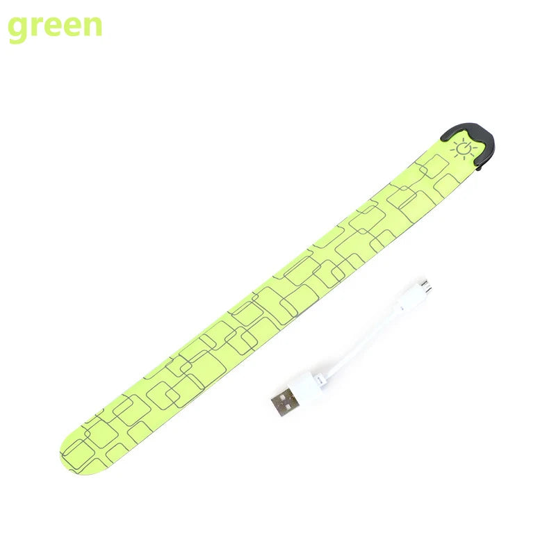 Night Running Armband LED Light Band Cycling Safety Armband Outdoor Sports Safety Arm Belt Leg Warning Rechargeable Wristband