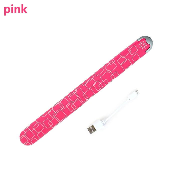 Night Running Armband LED Light Band Cycling Safety Armband Outdoor Sports Safety Arm Belt Leg Warning Rechargeable Wristband